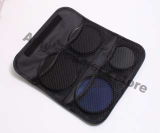 Pockets Filter Lens Case Bag Holder Pouch UV CPL Cbb  