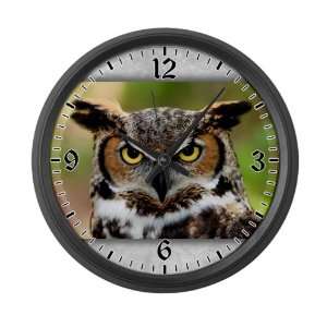  Large Wall Clock Great Horned Owl: Everything Else