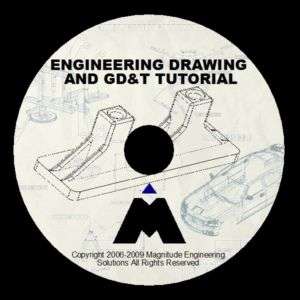 ENGINEERING DRAWING GD&T TUTORIAL 6+HRS TRAINING DESIGN  