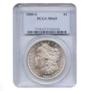  1880 S Morgan Dollar MS65 PCGS