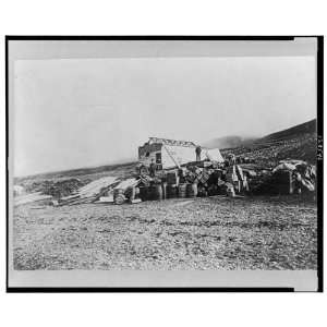 Photo Commander Pearys headquarters in North Greenland, Sept. 1909 