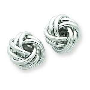  Sterling Silver Love Knot Earrings Jewelry