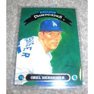  1992 Donruss Orel Hershiser MLB Baseball Diamond Kings 