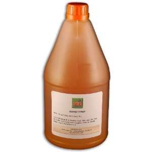 Bubble Boba Tea Mango Syrup_Juice 5.5 lbs (2.5kg)  Grocery 