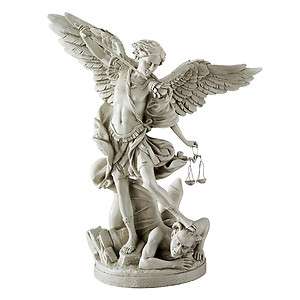    Archangel St. Michael Gallery Quality Angel Sculpture Statue  