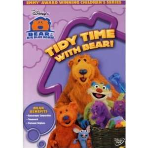    BEAR IN THE BIG BLUE HOUSE TIDY TIME W/BEAR (DVD) Toys & Games