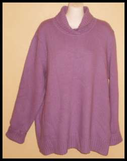 RALPH LAUREN Cashmere Angora Wool Tneck Sweater 2X  