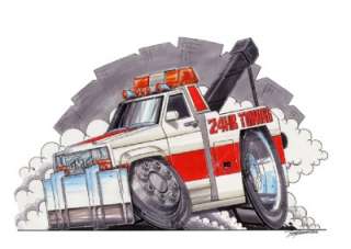 GMC Tow Truck Hauler Cartoon T SHIRT #9088 GM NWT  