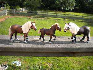 BLACK FOREST HORSE FAMILY by Schleich; NEW 2010 horses  
