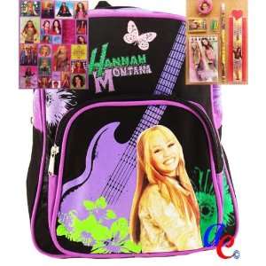  Hannah Montana Mini Backpack+Stationery set+Stickers Toys 