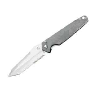  SOG Knives 00068 Vision Linerlock Knife with Part Serrated Tanto 