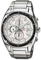 CASIO EDIFICE EF553D 7A MENS STAINLESS STEEL CHRONOGRAPH MODERN DRESS 