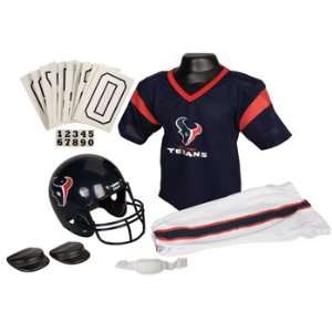  Houston Texans Football Deluxe Uniform Set   Size Medium 