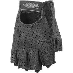  Power Trip Womens Graphite Perforated Gloves   X Large 