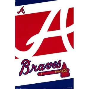  Atlanta Braves College Poster Print, 23x34