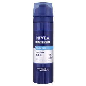  Nivea For Men Cool Kick Shave Gel 200ml Health & Personal 