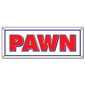   PAWN SHOP BANNER SIGN buy sell trade gold signs Patio, Lawn & Garden