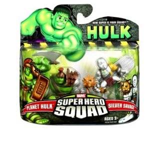 Incredible Hulk Movie Super Hero Squad 2 Pack Planet Hulk & Silver 