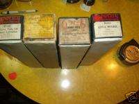 Antique player piano rolls NICE LOOK GOOD CONDITION  