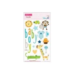  Baby Boy Ciao Chip Adhesive Chipboard 6X9.5 Icons: Home 