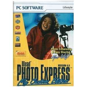  [CD ROM] ULEAD Photo Express, Version 4.0, My Custom 