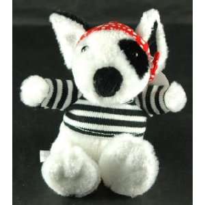  Aurora Plush Pirate Mate Max English Bull Terrier Dog NEW 