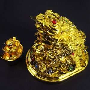  The Jumbo Bejeweled Gold Chanchu with Triple Ingots 