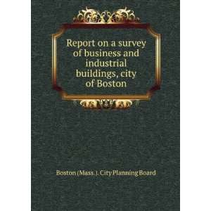   buildings, city of Boston Boston (Mass.). City Planning Board Books
