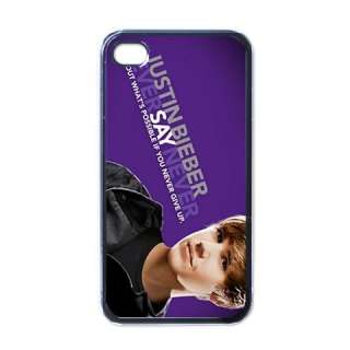 New Apple iPhone 4 Hard Case Cover Justin Bieber world  