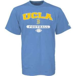 Russell UCLA Bruins True Blue Football T shirt: Sports 