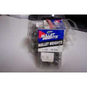  Bullet Weights  1/4 oz  Silver