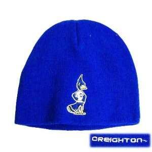   BEANIE KNIT HAT YOUTH KIDS CREIGHTON BLUE JAYS NEW: Sports & Outdoors