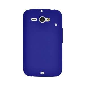   Jelly Case for HTC ChaCha/HTC Status   Blue Cell Phones & Accessories