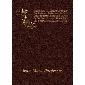  Et Des Dissertations . (French Edition) Jean Marie Pardessus Books