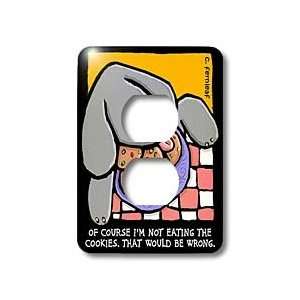  S. Fernleaf Designs Funny Dog Gifts   Licking Cookies 