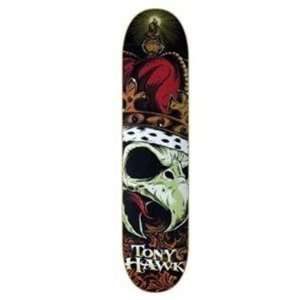  Tony Hawk Birdhouse Crown 8.0 Skateboard Deck: Sports 