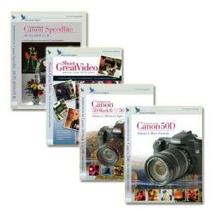 Blue Crane Digital Canon 50D DVD 4 Pack Volume1, 2, Speedlite & Video