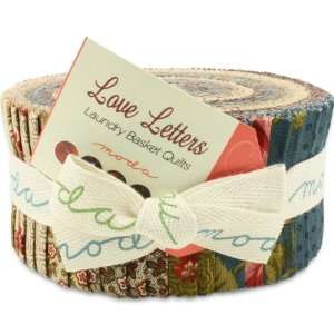  Moda Love Letters Jelly Roll Quilt Strips 42061JR: Arts 