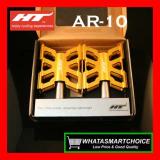 AR10 GOLD Mountain & Road & BMX Bicycle Bike Pedals  