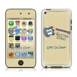 Guitar Zero Design Protector Skin Decal Sticker for Apple iPod Touch 