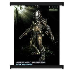  Alien vs Predator Game Fabric Wall Scroll Poster (16 x 21 