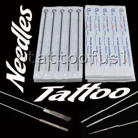  50 pcs 7RL Sterile Tattoo Needles Round Liner