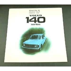  1974 74 Volvo 140 SERIES BROCHURE 142 144 145 Everything 