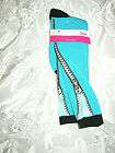 NEW JUSTICE BRIGHT BLUE KNEE HIGH SOCKS SIZE S/M SHOE SIZE 13 5 W 