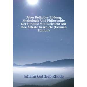   (German Edition) (9785877703100) Johann Gottlieb Rhode Books