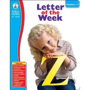   Pack CARSON DELLOSA EARLY YEARS LETTER OF THE WEEK 