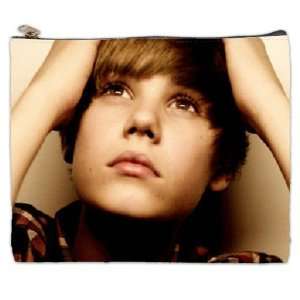   up Justin, Justin Bieber Collectible Photo Cosmetic Bag Extra Large