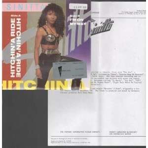  HITCHIN A RIDE 7 INCH (7 VINYL 45) UK PWL 1990 SINITTA Music