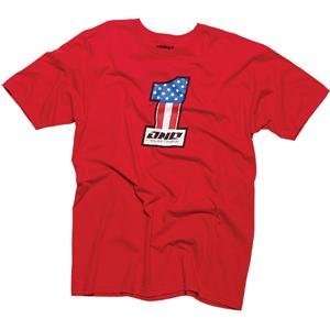  One Industries Muscle T Shirt   Small/Red: Automotive