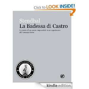 La badessa di Castro (Italian Edition) Stendhal  Kindle 